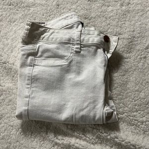 American Eagle White Jeggings
